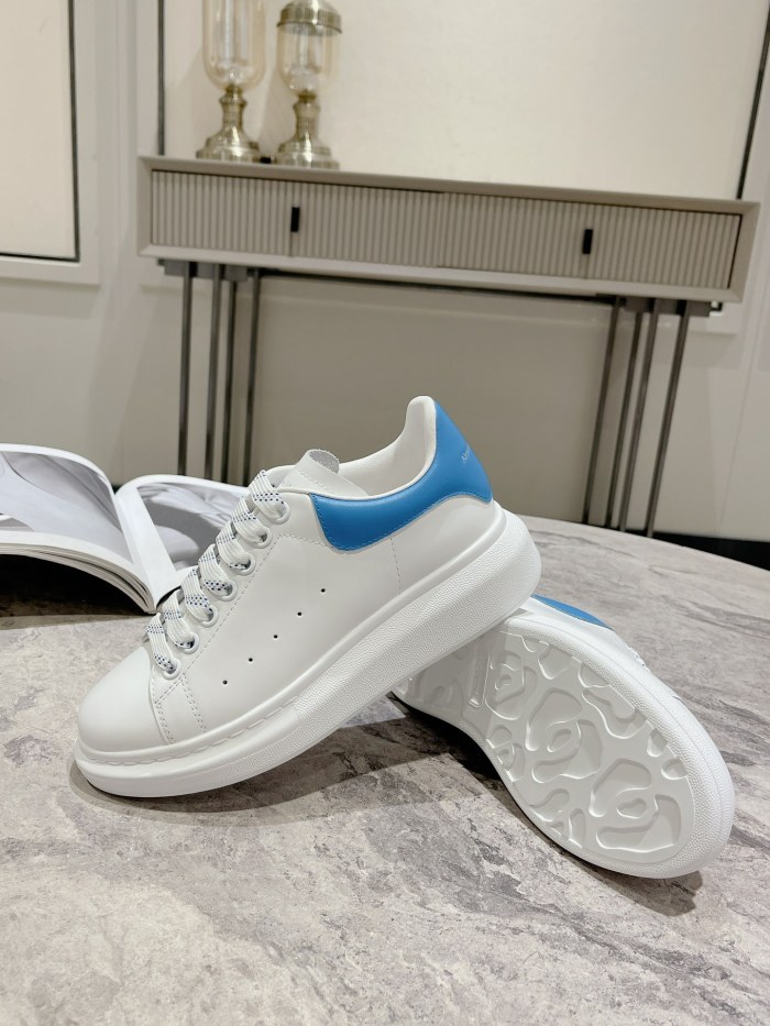 1:1 quality version 28314988 Leather Shoes Tail Logo Printed White Shoes 9 colors
