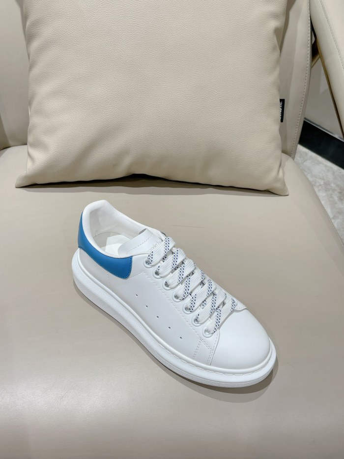 1:1 quality version 28314988 Leather Shoes Tail Logo Printed White Shoes 9 colors