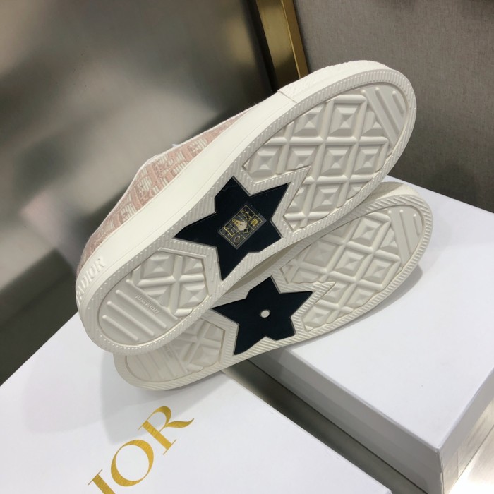1:1 quality version 28314329 Walk'N'D Monogrammed Embroidered Canvas Shoes 8 colors