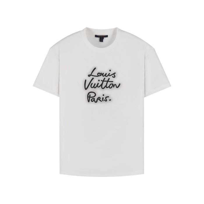 1:1 quality version 28321443 Neon sign printed tee 2 colors