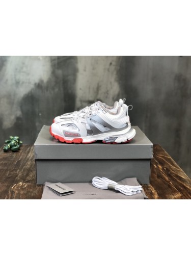 1:1 quality version 28336685 B Track White Grey Red shoes