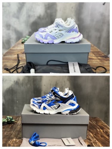 1:1 quality version B Track.2 Two-tone Shoes 2 colors