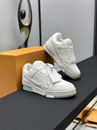 1:1 quality version 28342879 L Trainer White Denim Shoes