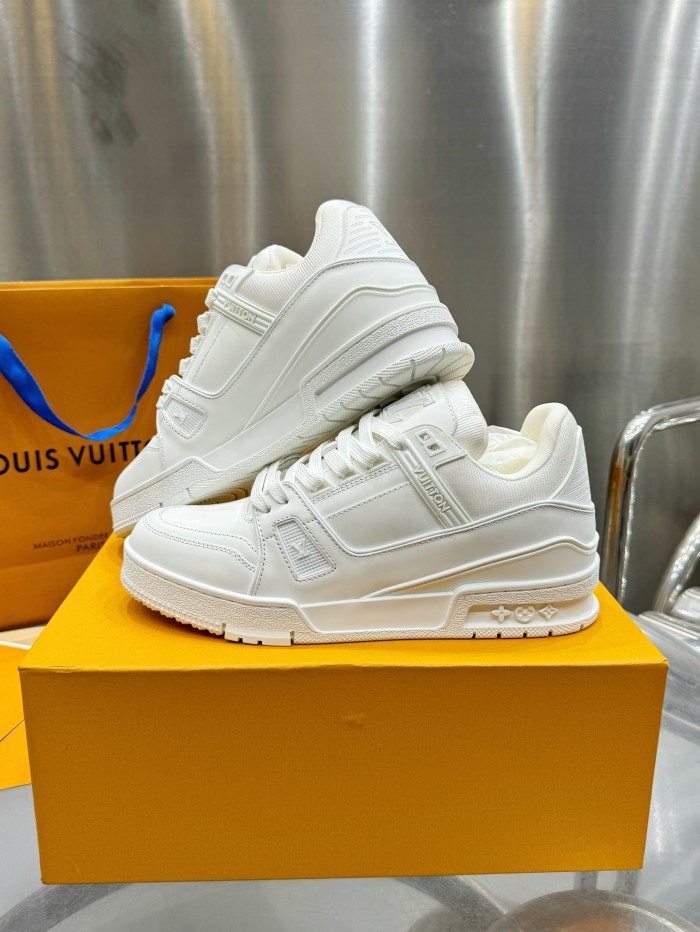 1:1 quality version 28342503 L Trainer White Flat Shoes