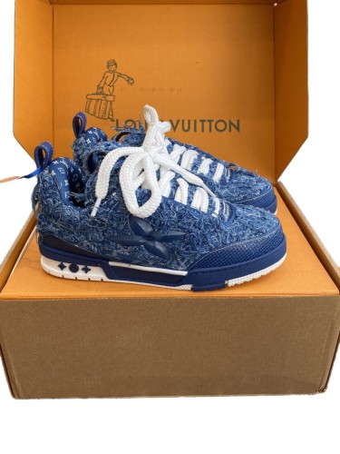 [buy more save more]1:1 quality version Denim Fringe Sneakers