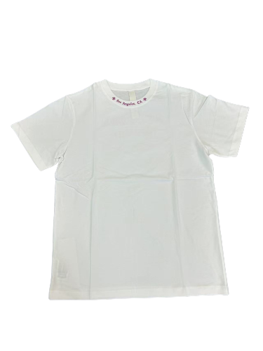 1:1 quality version 28346811 Los Angeles Limited Edition Pink Letter Print Tee