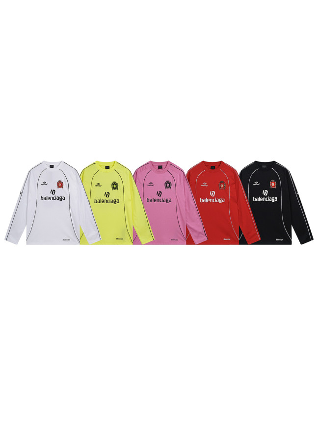 [50% Off] Manchester United Limited Logo Embroidered Badge Long Sleeve T-Shirt 5 colors
