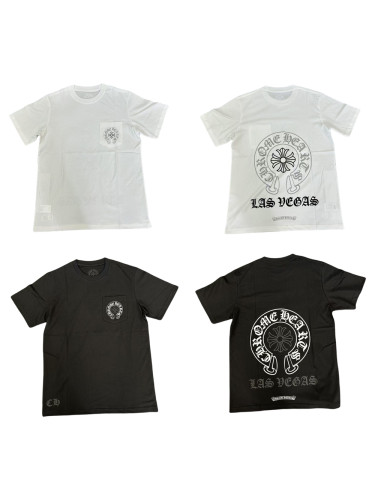 1:1 quality version 28346808 VEGAS Limited Edition Color Block Logo Print Tee 2 colors