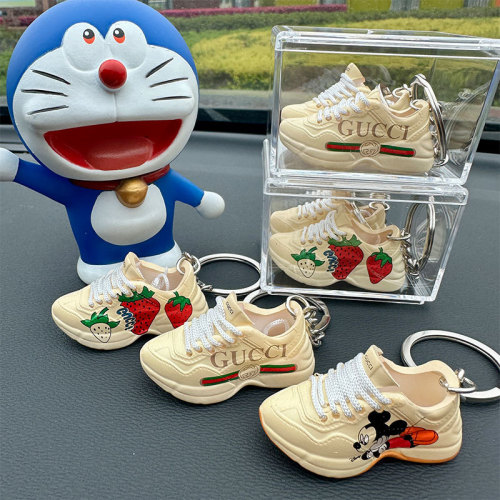 28360400 thick-soled dad shoes rubber keychain 12 colors