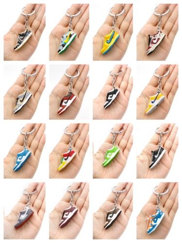 28360388 3D Sneaker Shoe Keychain 54 colors