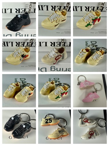 28360400 thick-soled dad shoes rubber keychain 12 colors