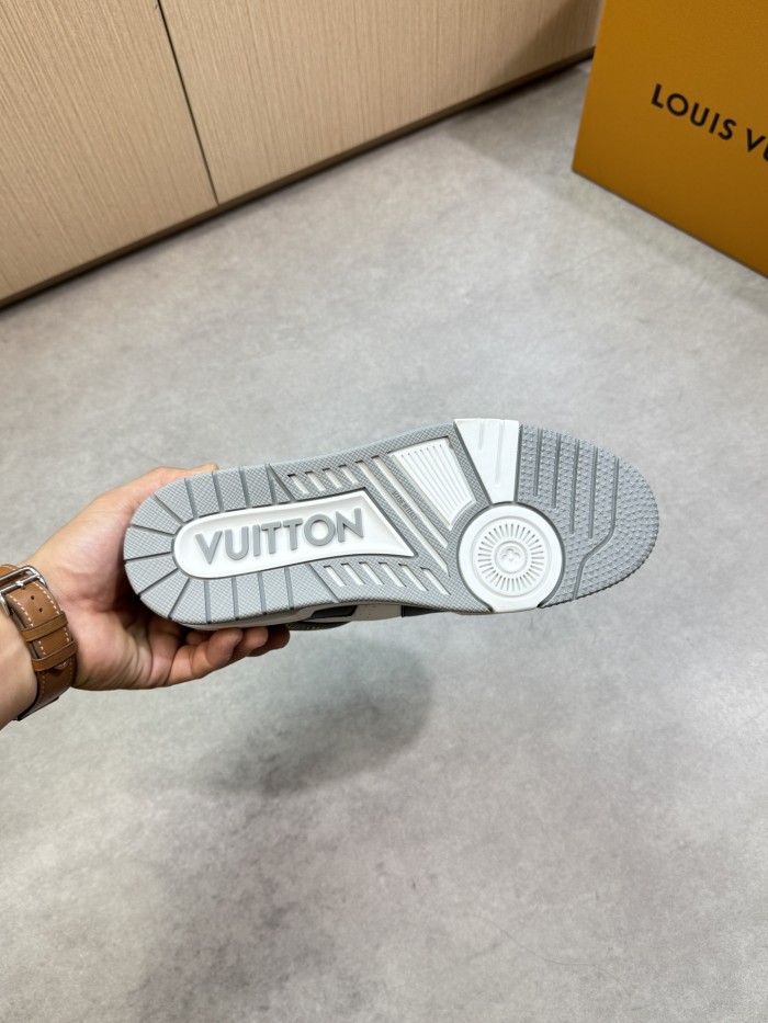 1:1 quality version 28367393 Leather and canvas patchwork Shoes 5 colors