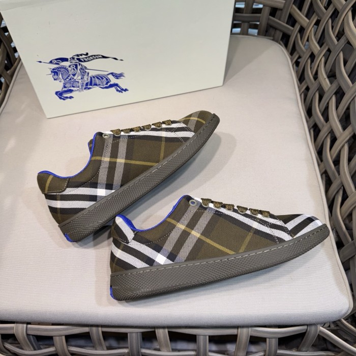 1:1 quality version 28382294 checkered canvas sneakers 4 colors