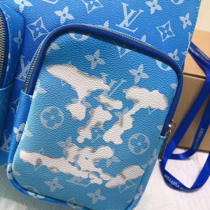 28412823 Gradient Logo Print Backpack 6 colors