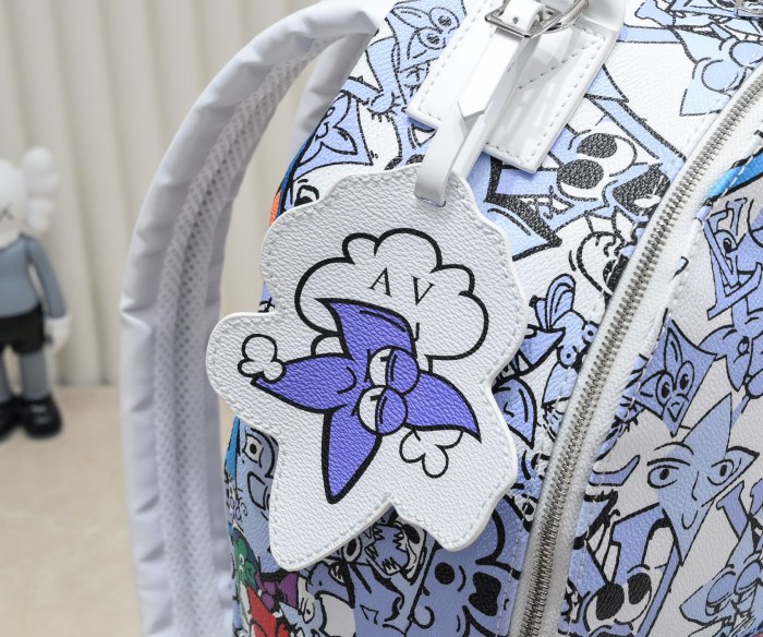 28412823 Gradient Logo Print Backpack 6 colors