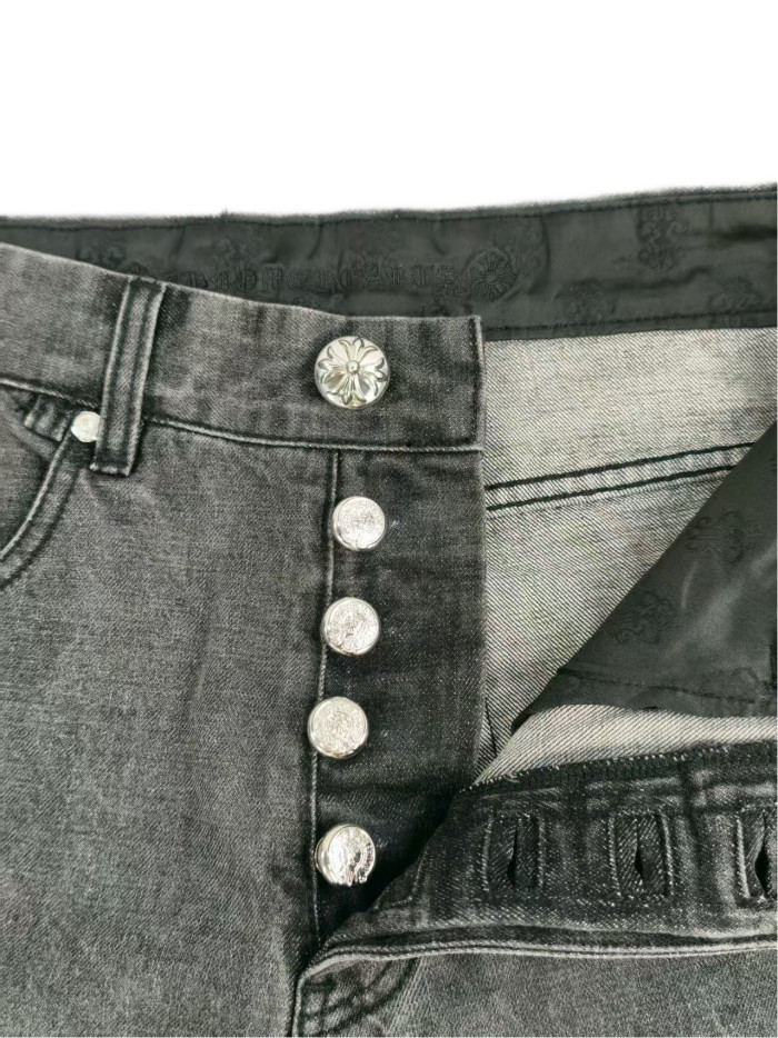 [50% Off]1:1 quality version Flame Washed Denim Jeans 28425320