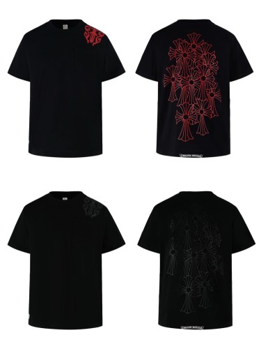 1:1 quality version 28429063 Shoulder Sword Print Tee 2 colors