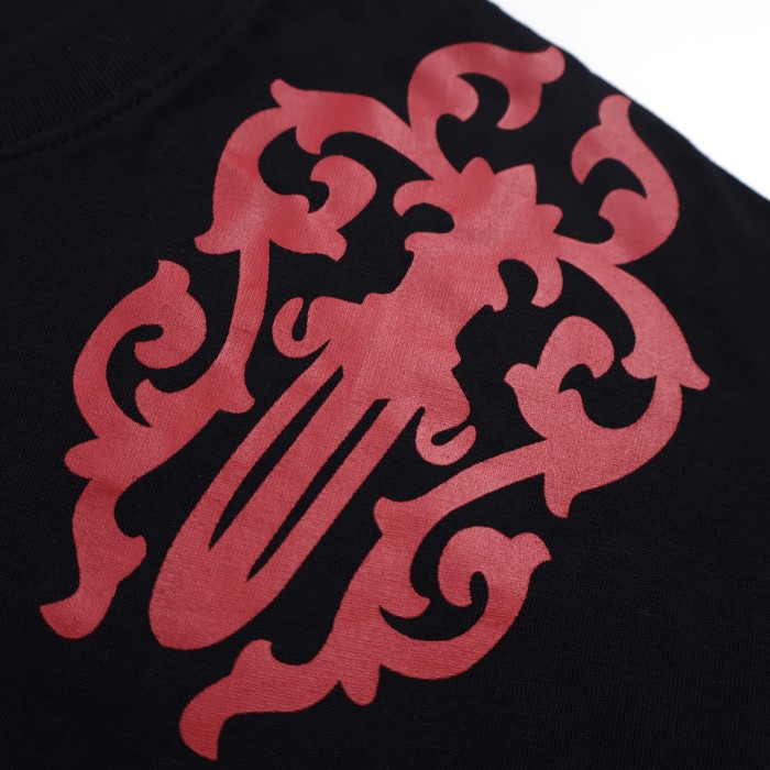1:1 quality version 28429063 Shoulder Sword Print Tee 2 colors