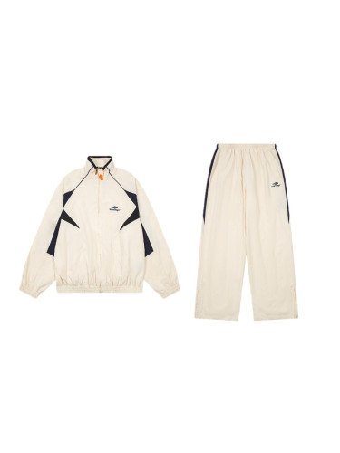 28428923 Embroidered Sports Jacket & Pants Set
