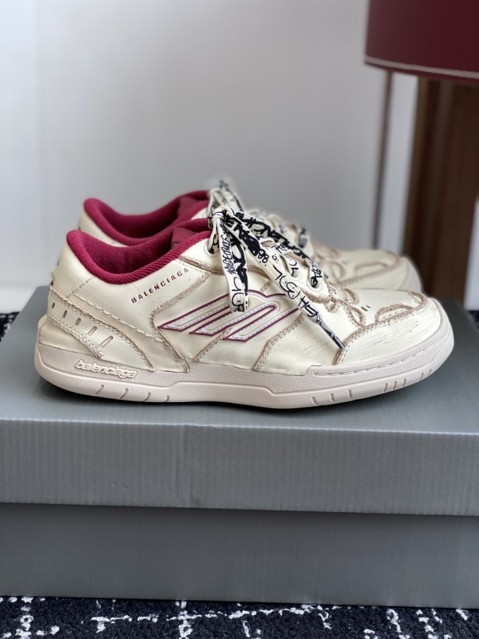 1:1 quality version Hamptons Worn-Out Two-Color Patchwork Shoes 6 colors 28431623