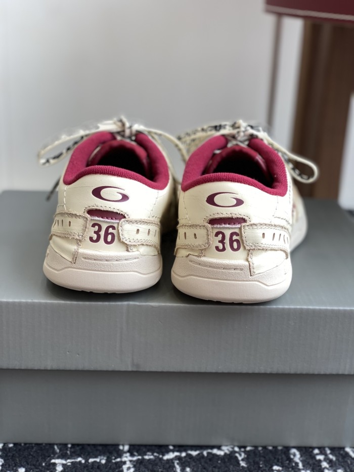 1:1 quality version Hamptons Worn-Out Two-Color Patchwork Shoes 6 colors 28431623