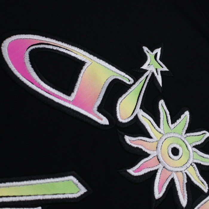 1:1 quality version Digital 47 Color Embroidered Tee 2 colors 28434160