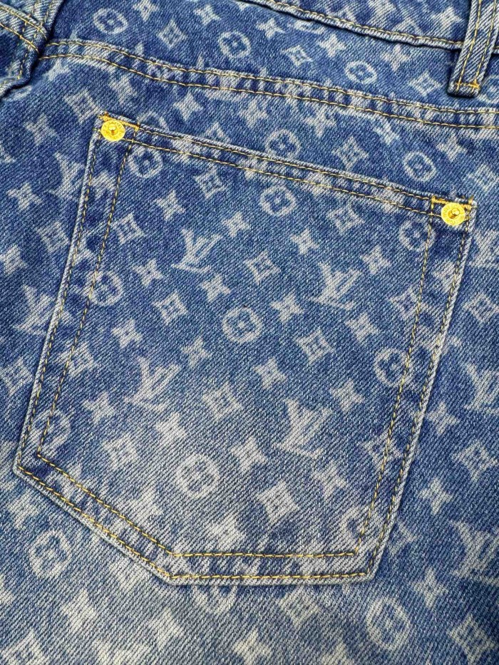 1:1 quality version Full-Print Logo Flare Jeans 28437479
