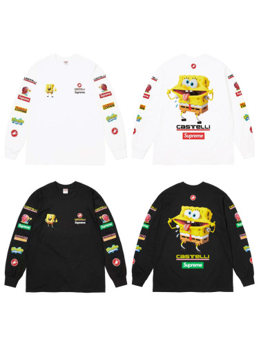 SpongeBob SquarePants Printed Long-Sleeve T-Shirt 2 colors 28437282