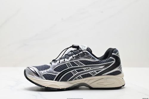 AC Gel-Kayano 14 Black and Silver Two-Tone Shoes 28441120