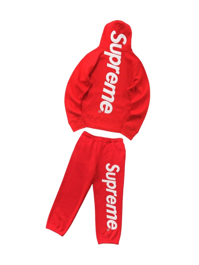 Letter Embroidered Hoodie & Pants Set 28447943