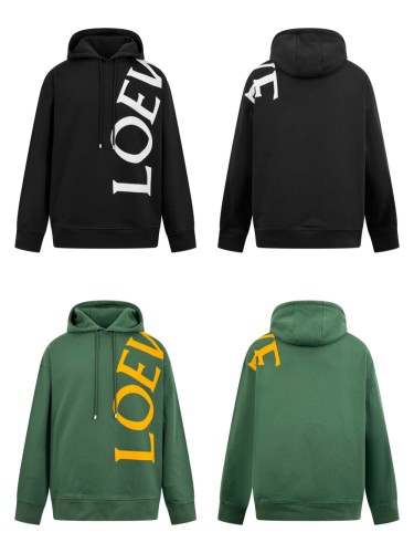 1:1 quality version Large letter-printed Hoodie 2 colors 28465893
