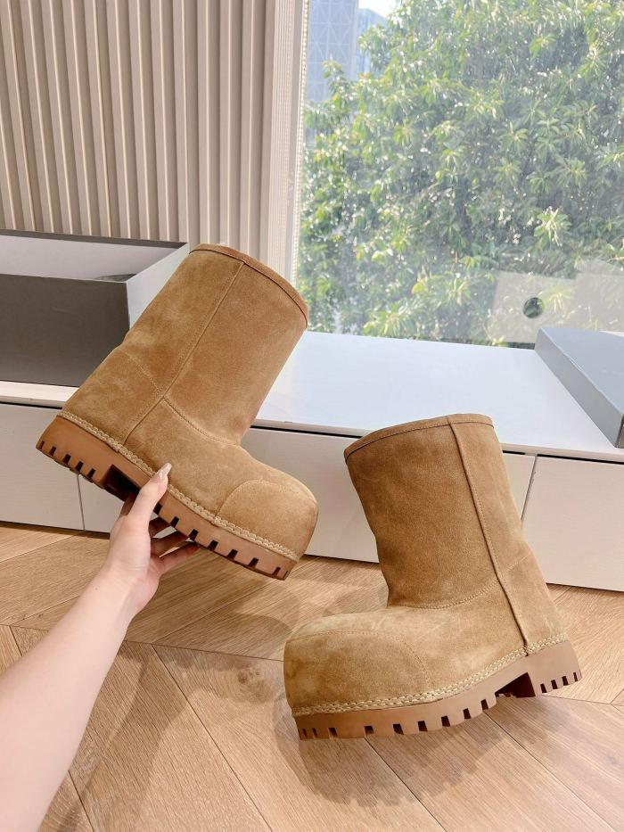 1:1 quality version Skiwear mid-calf snow boots 3 colors 28469220