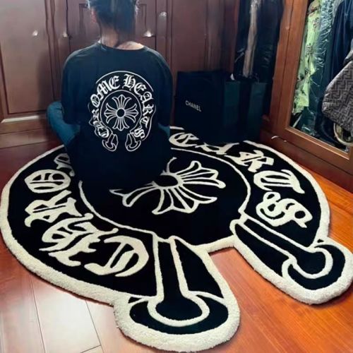 Sanskrit horseshoe-shaped rug 28468835