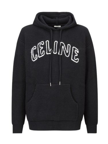 1:1 quality version Openwork Letter Embroidered Sweater Hoodie 28471240