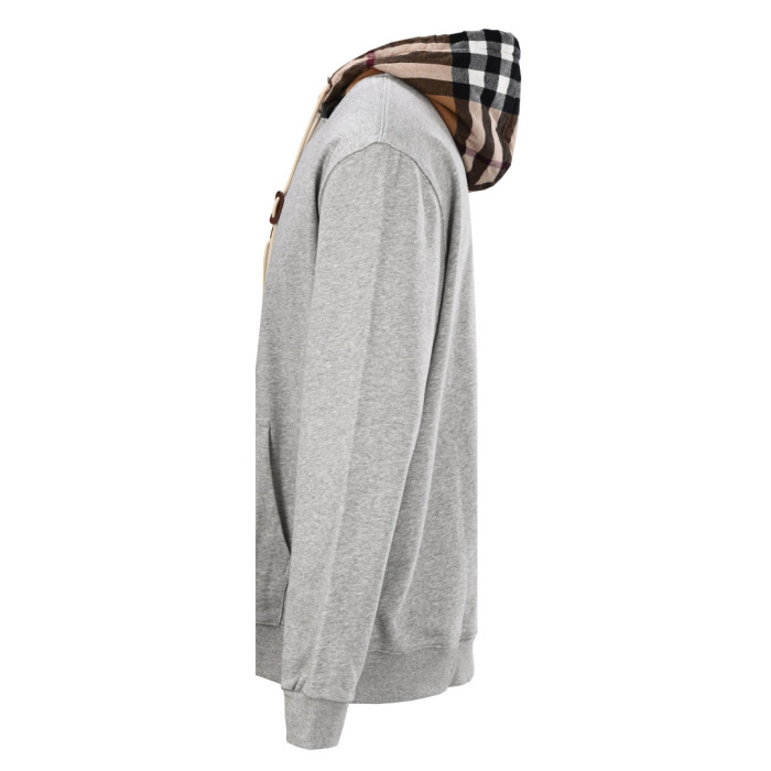 1:1 quality version Patchwork Plaid Hoodie 3 colors 28471215