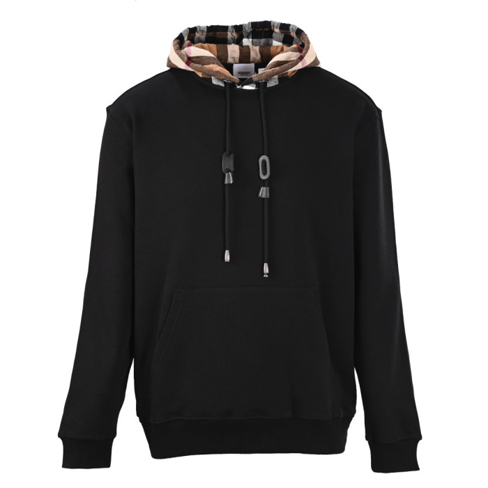 1:1 quality version Patchwork Plaid Hoodie 3 colors 28471215