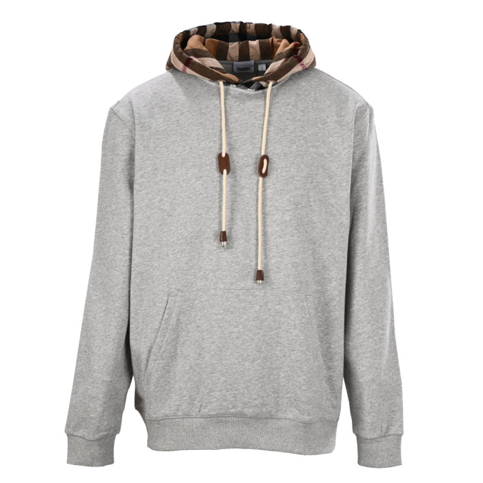 1:1 quality version Patchwork Plaid Hoodie 3 colors 28471215