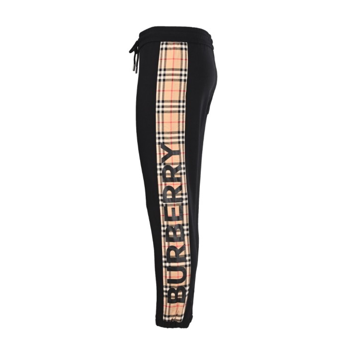 1:1 quality version Side Checkered Letter Print Pants 2 colors 28471208
