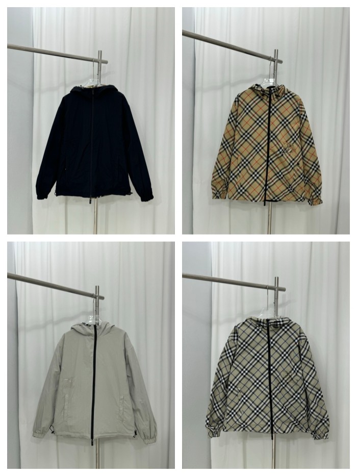 Checkered Warhorse Reversible Coat 2 colors 28474880