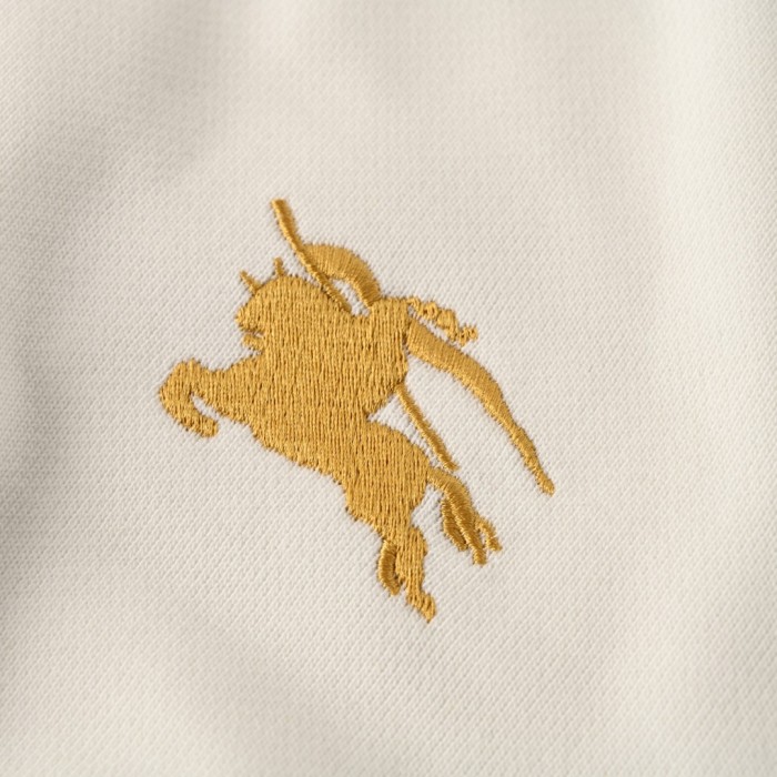 1:1 quality version Chest Embroidery Back Warhorse Print Crew Neck Sweatshirt 2 colors 28476813