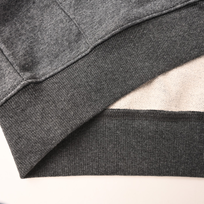 1:1 quality version Plaid Patchwork Zipper Hoodie 3 colors  28478620