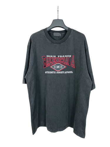 Patchwork Embroidery Washed Version Tee 2 colors 28476897