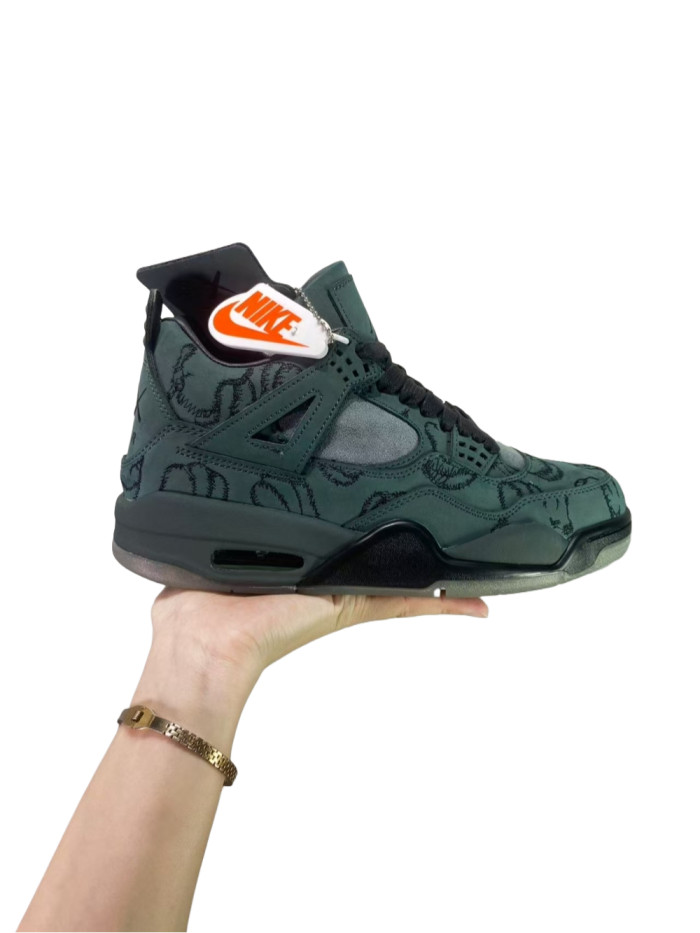 [plus-size shoes]1:1 quality version Kaws x AJ4 Collaboration Edition Shoes 28476805