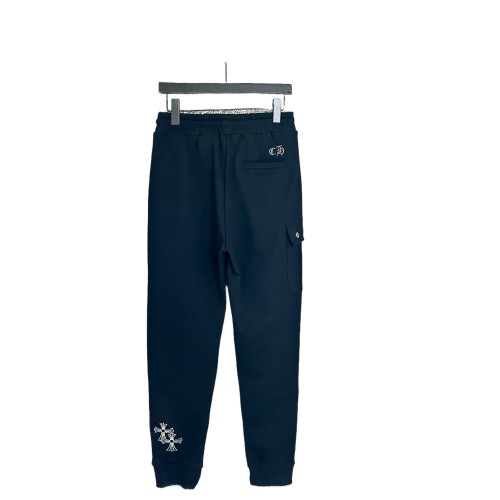 Three Crosses Embroidered Pants 28485939