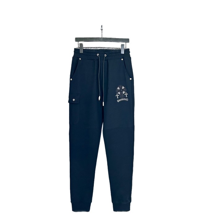 Three Crosses Embroidered Pants 28485939