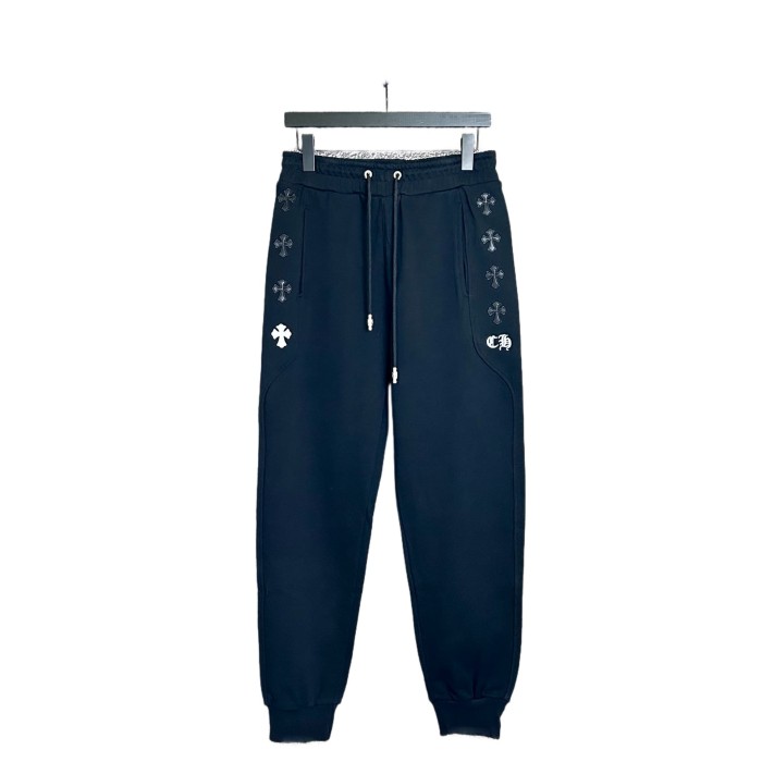 Embroidered Letter Cross Sweatpants 2 colors 28485736