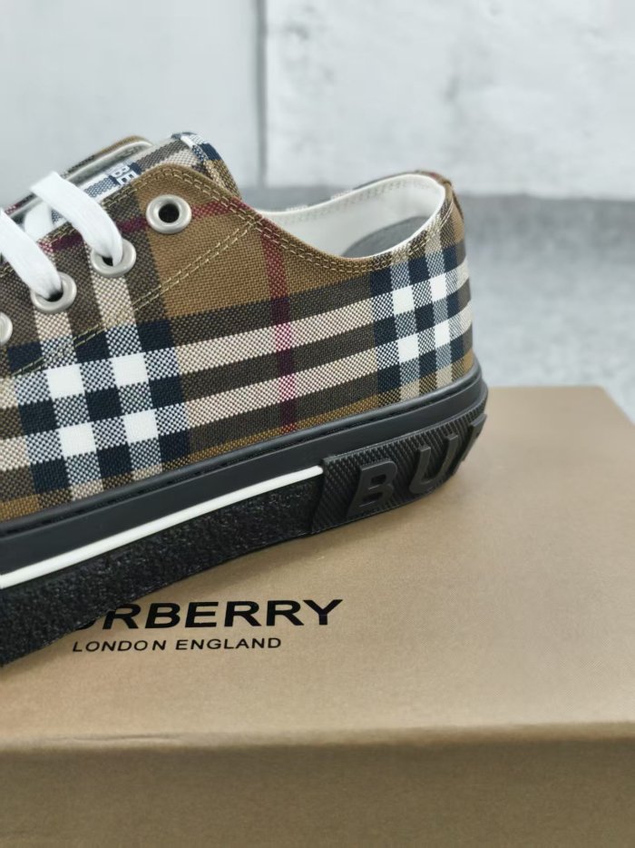 1:1 quality version Plaid canvas shoes 9 colors