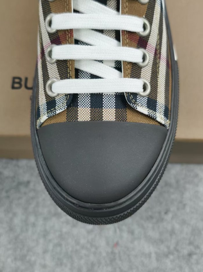 1:1 quality version Plaid canvas shoes 9 colors