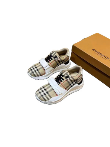 1:1 quality version Plaid Velcro Thick-Sole Shoes 28487663