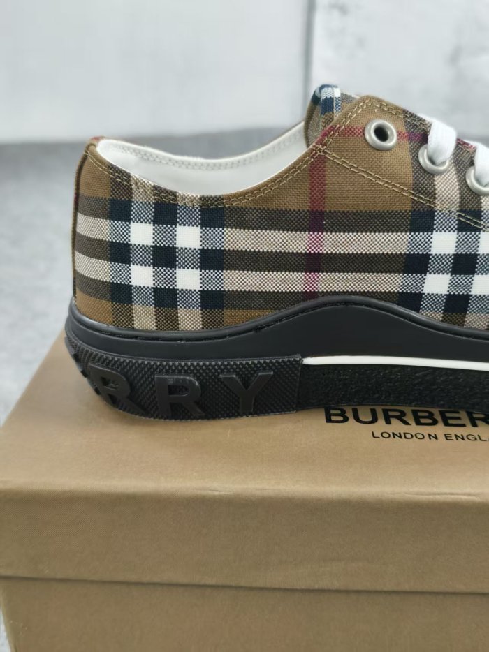 1:1 quality version Plaid canvas shoes 9 colors